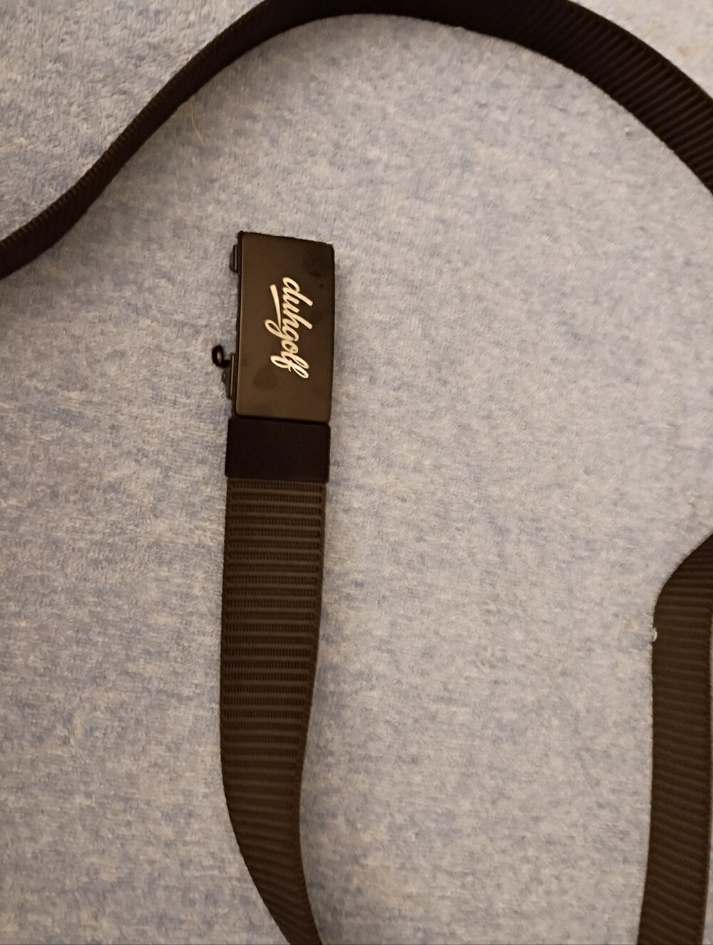 Black Men's Rechet DuhGolf Belt - Lightweight Casual Strap